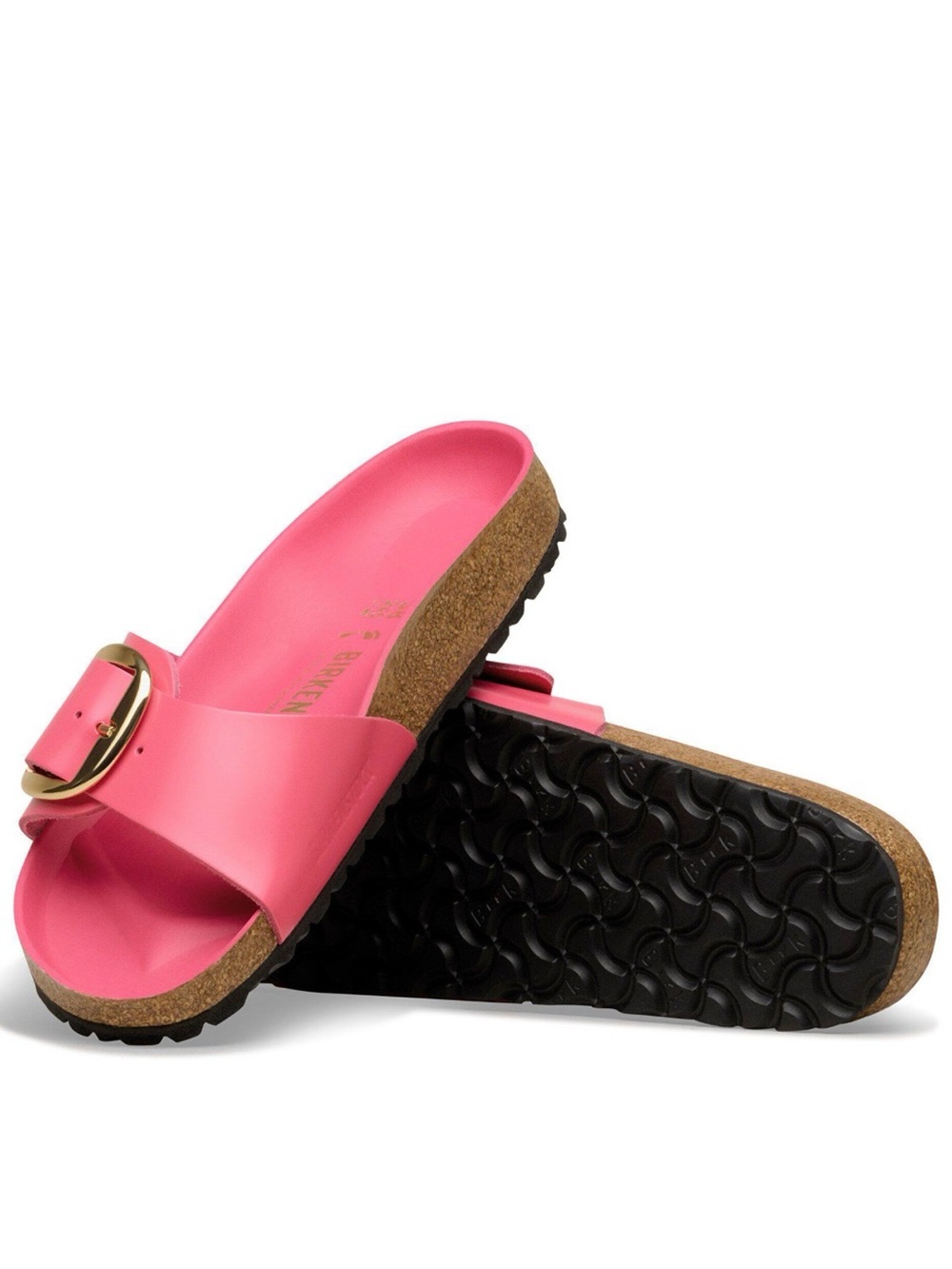 LIKE NEW Pink Birkenstock Madrid Big Buckle Sandal